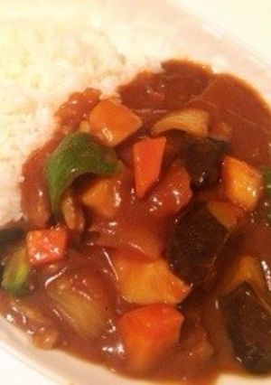 カレーライスを夏野菜でグレードアップ！！-レシピのメイン写真