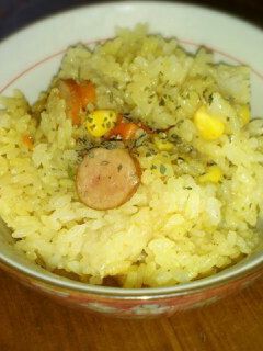 炊飯器で簡単!カレーピラフ-レシピのメイン写真