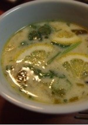 タイ風！パクチーのクリームスープ-レシピのメイン写真