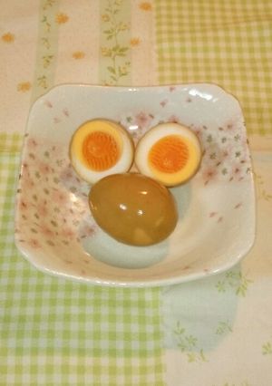 簡単！味付きゆで玉子-レシピのメイン写真