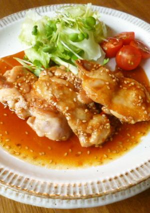 鶏のピリ辛焼き♪-レシピのメイン写真