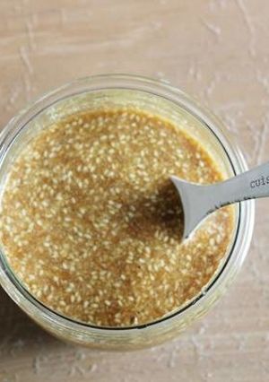 簡単☆便利☆　うちのごま味噌ドレッシング-レシピのメイン写真