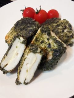 ハンペンの磯部揚げ-レシピのメイン写真