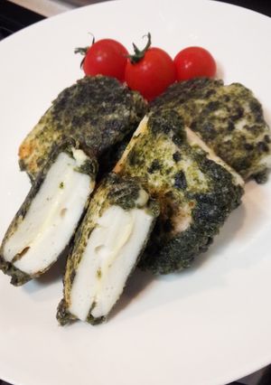 ハンペンの磯部揚げ-レシピのメイン写真