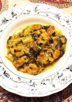 【イラン料理】ほうれん草のシチュー-レシピのメイン写真