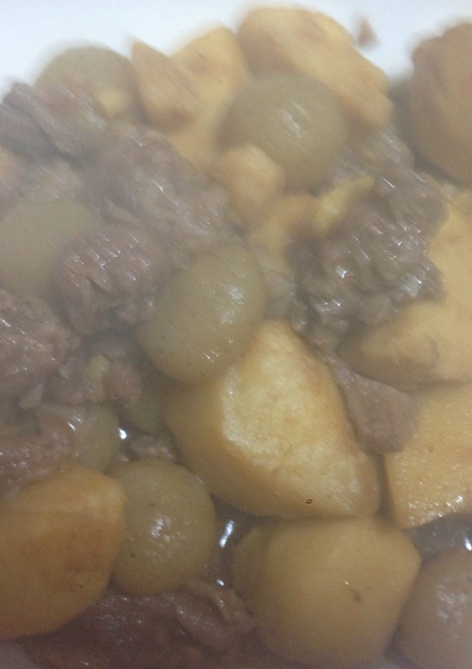 スジ肉と里芋の煮物-レシピのメイン写真