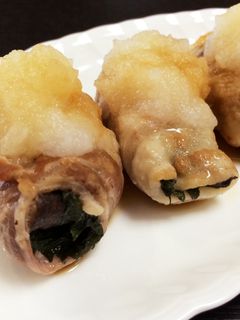 おろしポン酢でさっぱり肉巻き椎茸♡-レシピのメイン写真