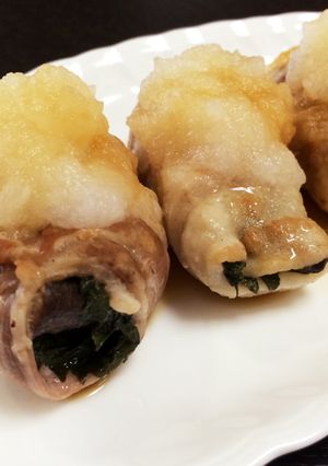 おろしポン酢でさっぱり肉巻き椎茸♡-レシピのメイン写真