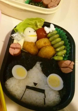 妖怪ウォッチ キャラ弁 ロボニャン-レシピのメイン写真