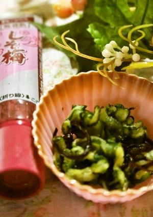 箸休めにいいかも♪しそ梅de胡瓜の即席漬-レシピのメイン写真
