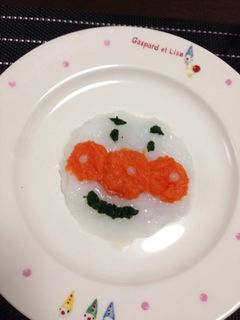 ハーフバースデー♡あんぱんまんプレート-レシピのメイン写真