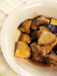 さつまいもと鶏肉の甘酢あんかけ-レシピのメイン写真