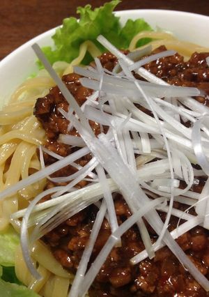 ジャージャー麺-レシピのメイン写真