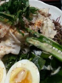 十三浜ワカメうどん ゴマだれ豚しゃぶ-レシピのメイン写真