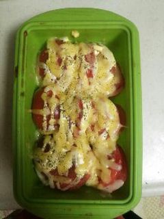 簡単!!トマトのチーズ焼き-レシピのメイン写真