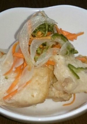 やわらか鶏むね肉の甘酢漬け-レシピのメイン写真