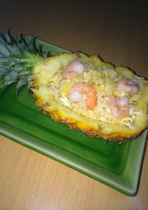 パイナップル海鮮チャーハン-レシピのメイン写真