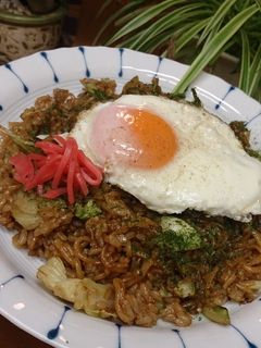安い☆旨い☆簡単 そばめし-レシピのメイン写真