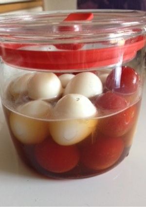 うずらとトマトのピクルス-レシピのメイン写真