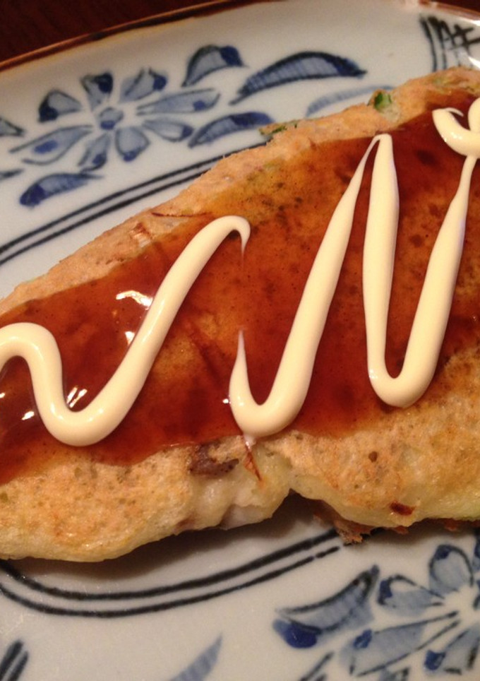 【小麦粉不使用】山芋のお好み焼き風-レシピのメイン写真
