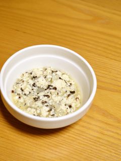 離乳食*中期『ひじきと豆腐のじゃが和え』-レシピのメイン写真