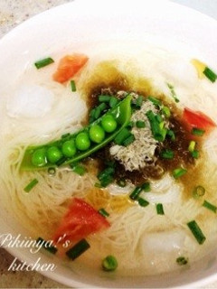 胡麻油が香る☆白だしそうめん-レシピのメイン写真