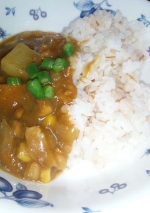 ナンチャッテ！豆カレー★給食のルー-レシピのメイン写真