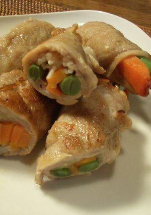 ★バターしょうゆの野菜肉巻き★-レシピのメイン写真