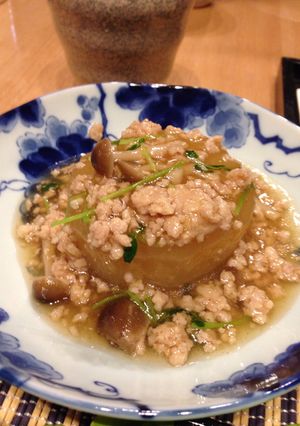 大根の鶏そぼろあんかけ♡-レシピのメイン写真
