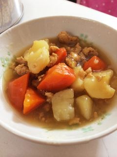 じゃがいもと人参のそぼろ煮♪-レシピのメイン写真
