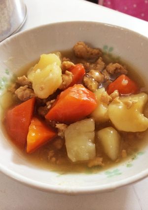 じゃがいもと人参のそぼろ煮♪-レシピのメイン写真