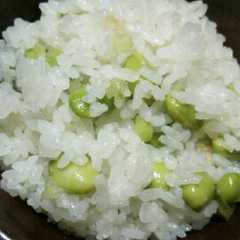 รูปของ 枝豆ご飯♪