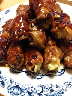 肉巻きキャベツ☆照り焼きソース-レシピのメイン写真