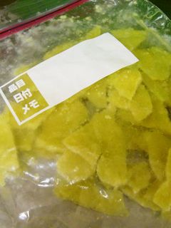 すりおろし生姜の保存法-レシピのメイン写真