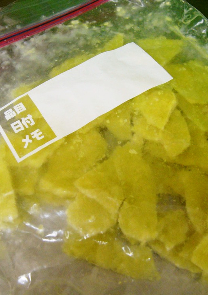 すりおろし生姜の保存法-レシピのメイン写真