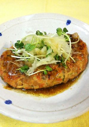 塩麹de簡単サッパリ大根inハンバーグ♪-レシピのメイン写真