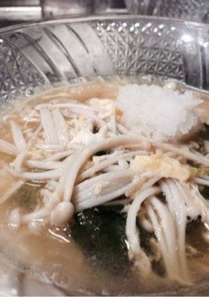 酸味でさっぱり、温かい素麺-レシピのメイン写真