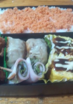 お好み焼き風卵焼き-レシピのメイン写真