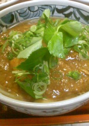 残ったカレーで簡単 和風カレーそば!-レシピのメイン写真