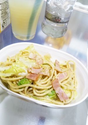 簡単!パスタジェノベーゼ-レシピのメイン写真