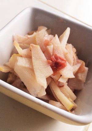 たけのこの梅肉和え-レシピのメイン写真