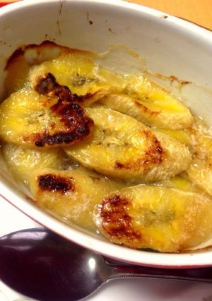 超簡単•こんがり焼きバナナ-レシピのメイン写真