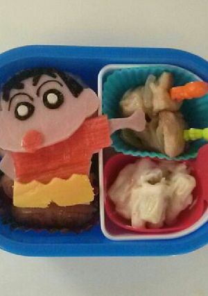 キャラ弁 クレヨンしんちゃん全身ver.-レシピのメイン写真
