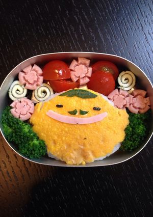 妖怪ウォッチ ほのぼーのキャラ弁-レシピのメイン写真