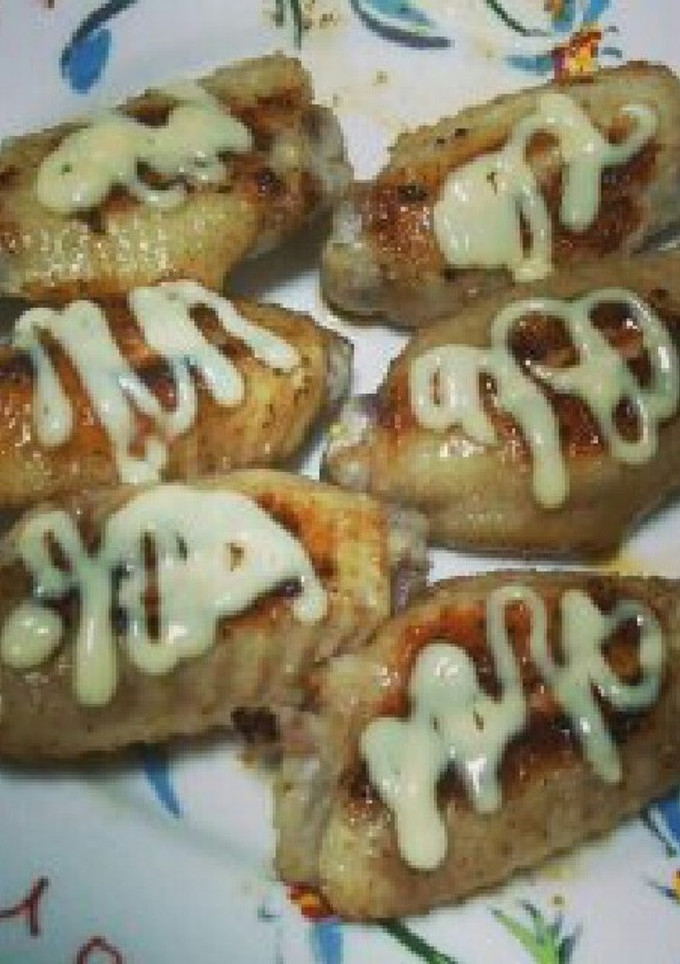 簡単！手羽先のマヨネーズ焼き-レシピのメイン写真