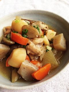 塩ニンニク味の筑前煮(がめ煮)-レシピのメイン写真