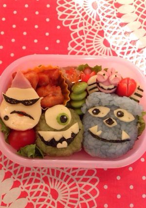 ☆キャラ弁☆モンスターズインク-レシピのメイン写真