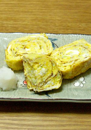 しらす入り卵焼き-レシピのメイン写真