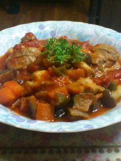時短簡単!フライパンでチキンのトマト煮-レシピのメイン写真