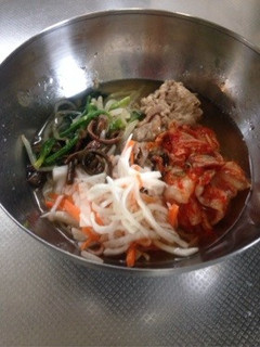 徳山冷麺でビビンバ風冷麺♪-レシピのメイン写真
